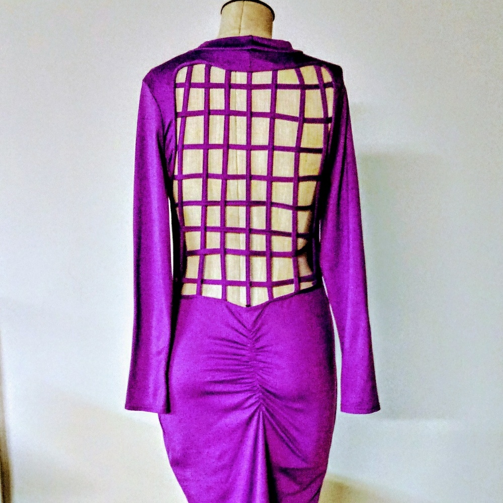 DRESS, OPEN BACK
